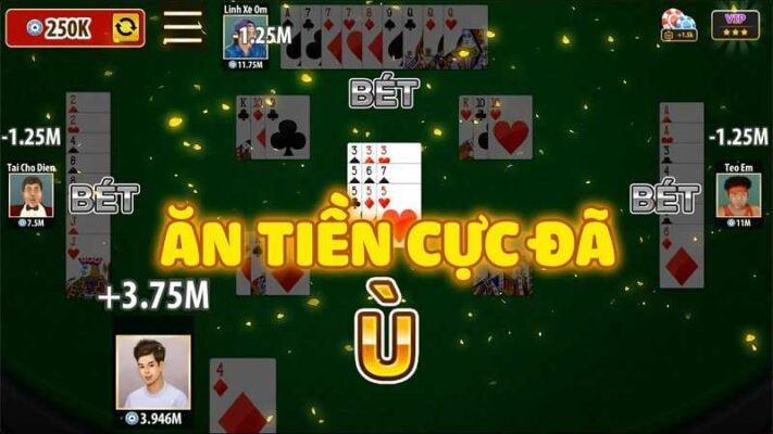 Tá lả ăn đậu là game bài đổi thưởng qua hình thức bằng đậu